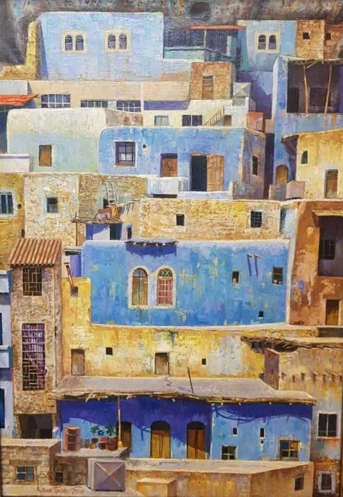 Charming Blue Hues of a Mediterranean Village