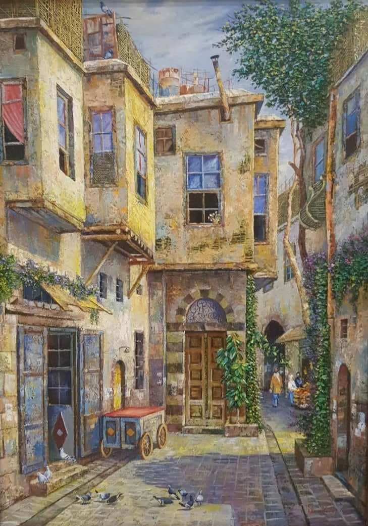 Charming Alleyway in Old Damscus